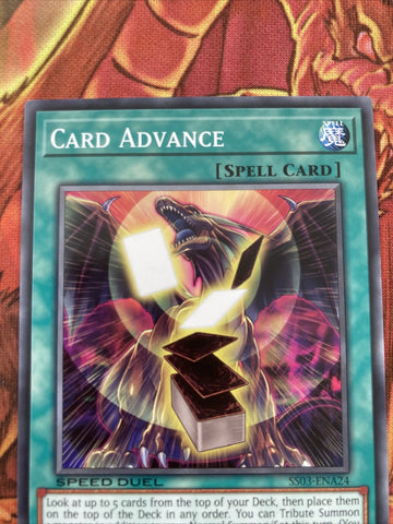 SS03-ENA24 Card Advance Common Speed Duel NM Yugioh (back)