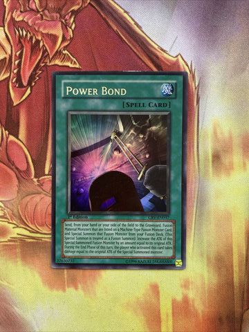 CRV-EN037 Yugioh Power Bond | Ultra Rare 1st Edition NM/LP