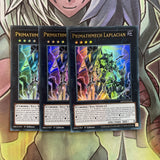 GFP2-EN146 x3 Primathmech Laplacian Ultra Rare Excellent Condition Yugioh