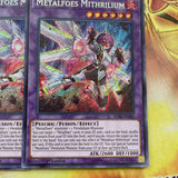BLRR-EN082 x3 METALFOES MITHRILIUM YUGIOH CARDS