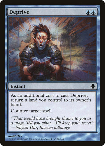 Deprive - Rise Of The Eldrazi Excellent Magic MTG