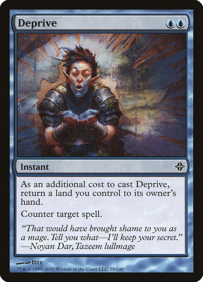 Deprive - Rise Of The Eldrazi Excellent Magic MTG