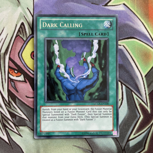 LCGX-EN100 Dark Calling Rare UNL Edition NM Yugioh Card