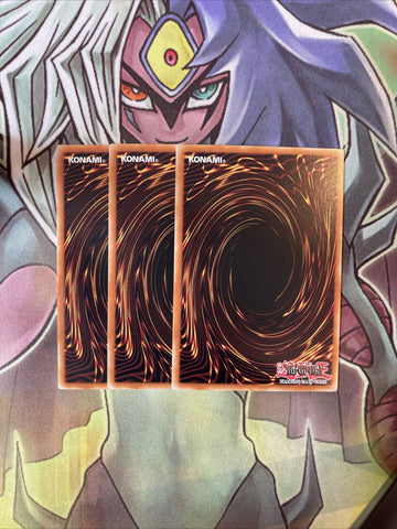 SBLS-EN001 x3 Buster Blader Common Excellent Condition Yugioh (back)