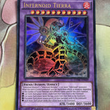 CORE-EN049 YUGIOH INFERNOID TIERRA ULTRA RARE 1ST NEAR MINT