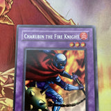 LOB-E011 Charubin The Fire Knight 1st Edition Rare EXC Yugioh
