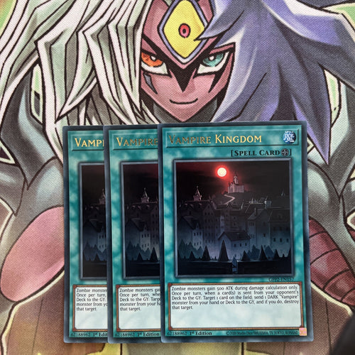 GFP2-EN157 x3 Vampire Kingdom Ultra Rare Excellent Condition Yugioh