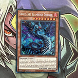 AGOV-EN010 Snake-Eyes Flamberge Dragon Secret Rare 1st Edition NM Yugioh Card