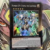 TDIL-ENSE2 Number S39: Utopia The Lightning Super Lim Edition NM Yugioh Card