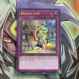 MP18-EN156 Broken Line Ultra Rare 1st Edition NM Yugioh Card