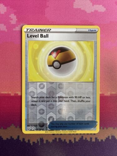 Pokemon Card Level Ball Battle Styles Uncommon Reverse Holo 129/163 NM