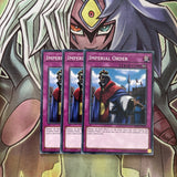 SDRR-EN040 x3 Imperial Order Common Excellent Condition Yugioh