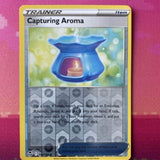Pokemon Card Capturing Aroma Silver Tempest Reverse Holo 153/195 Near Mint