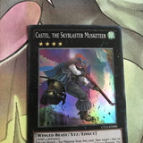 CT12-EN006 Castel, the Skyblaster Musketeer Super Rare Limited E Yugioh