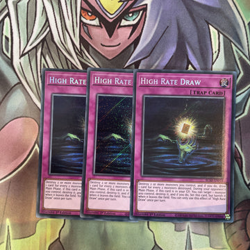 BLAR-EN018 x3 High Rate Draw Secret Rare Excellent Condition Yugioh