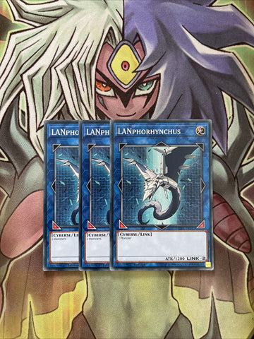 SDPL-EN042 x3 LANphorhynchus Common Excellent Condition Yugioh