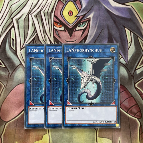 SDPL-EN042 x3 LANphorhynchus Common Excellent Condition Yugioh