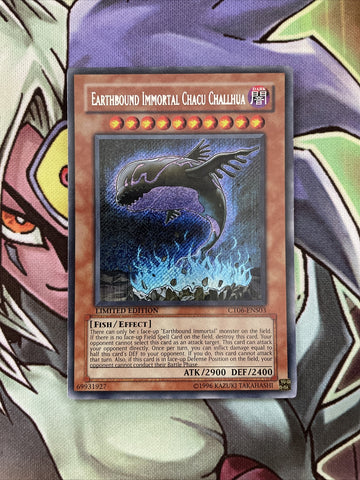 CT06-ENS03 Earthbound Immortal Chacu Challhua Secret Rare Limited NM Yugioh