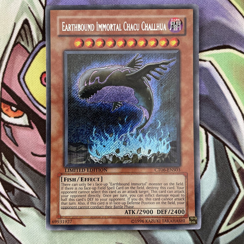 CT06-ENS03 Earthbound Immortal Chacu Challhua Secret Rare Limited NM Yugioh