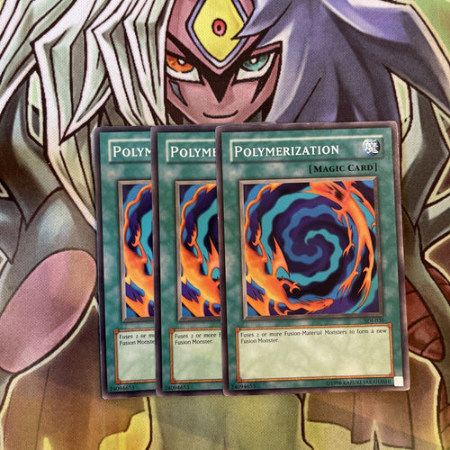 SDJ-036 x3 Polymerization Common Excellent Condition Yugioh