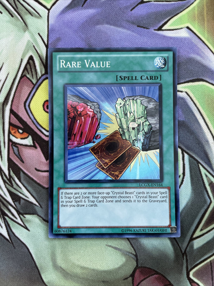 LCGX-EN164 Rare Value Super Rare Unl Edition Yugioh Card NM