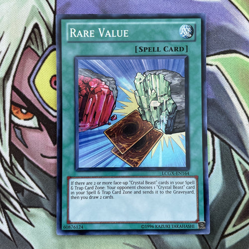 LCGX-EN164 Rare Value Super Rare Unl Edition Yugioh Card NM