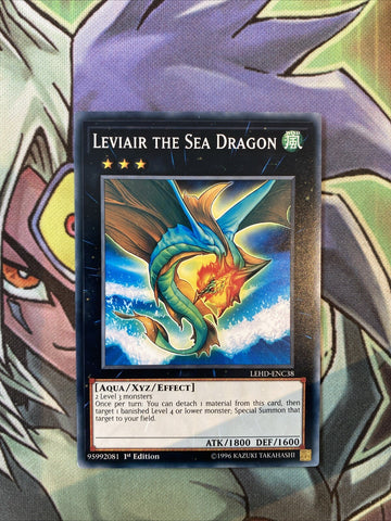 LEHD-ENC38 Leviair The Sea Dragon Common 1st Edition NM Yugioh Card