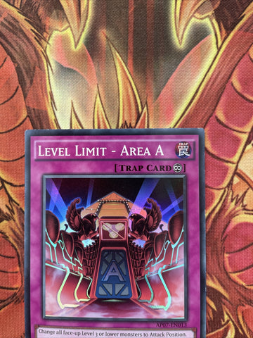 AP07-EN013 Level Limit - Area A - Super Rare - Unlimited Edition NM Yugioh (back)