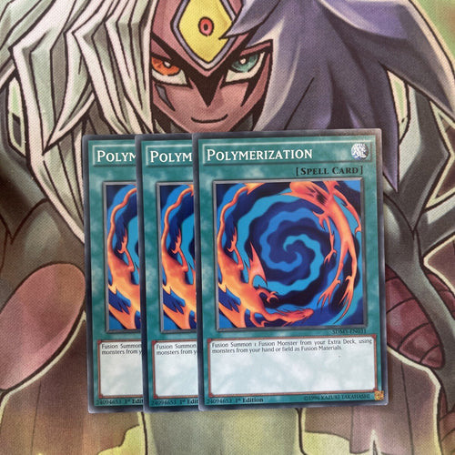 SDMY-EN031 x3 Polymerization Common Excellent Condition Yugioh