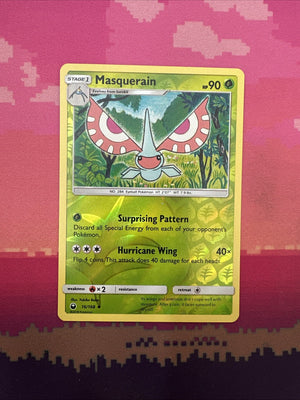 Pokemon Card Masquerain Celestial Storm Reverse Holo 16/168 Near Mint