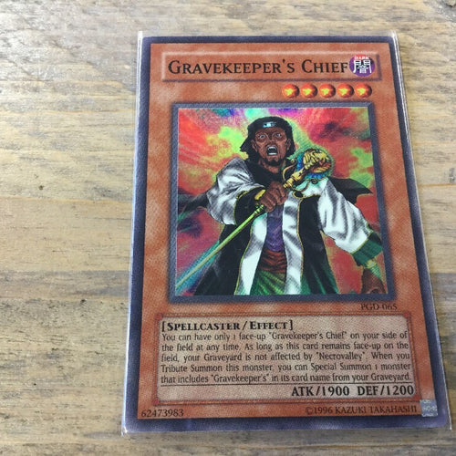 PGD-065 Gravekeeper's Chief - Unlimited - Super - Yugioh