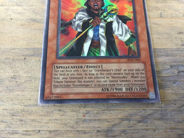 PGD-065 Gravekeeper's Chief - Unlimited - Super - Yugioh (back)