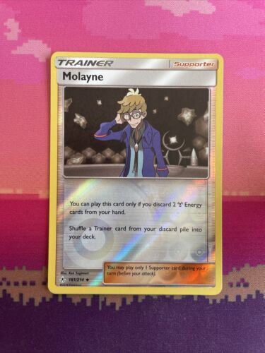 Pokemon Card Molayne Unbroken Bonds Reverse Holo Uncommon 181/214 Near Mint