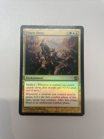 Finest Hour - Alara Reborn FOIL Excellent Magic MTG
