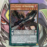 DABL-EN022 Ignis Phoenix, The Dracoslayer Secret Rare 1st Ed Near Mint Yugioh