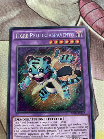 FUEN-EN022 YuGiOh - FRIGHTFUR TIGER- SECRET 1ST EDITION ITALIAN (back)