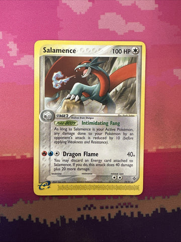 Pokemon Card Salamence EX Dragon Rare 19/97  Near Mint