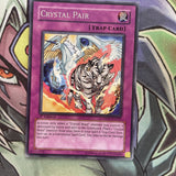 DP07-EN025 Crystal Pair Rare 1st Edition NM Yugioh Card