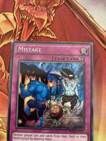 MP14-EN177 YuGiOh Mistake 1st Edition Near Mint Yugioh Card (back)