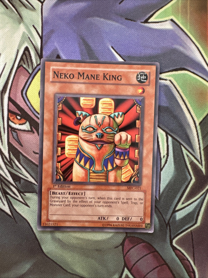 MFC-021 Neko Mane King Common 1st Edition NM Yugioh Card