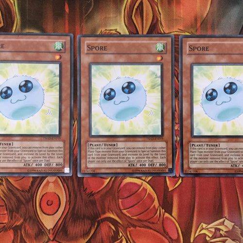 TSHD-EN019 Yu-Gi-Oh 3x Spore Yugioh