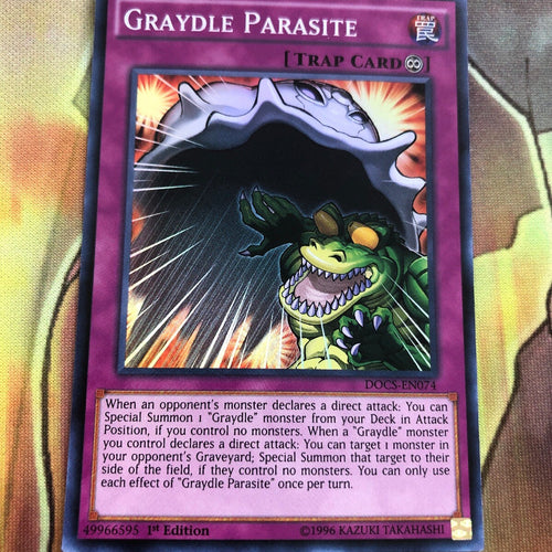 DOCS-EN074 GRAYDLE PARASITE Super Rare Yugioh