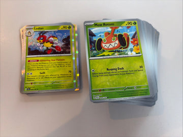 Pokemon - 112 Stellar Crown REVERSE HOLO card And 15 Holo - No Duplicates!
