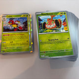 Pokemon - 112 Stellar Crown REVERSE HOLO card And 15 Holo - No Duplicates!