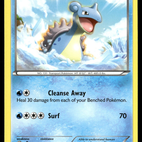 Pokemon Card Lapras LP Plasma Blast Common 17/101
