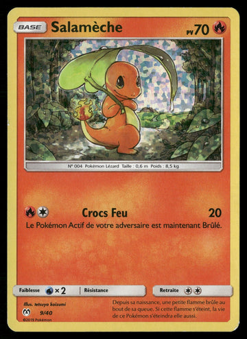 Pokemon Card Charmander LP Mcdonald's 2019 Holo 9/40