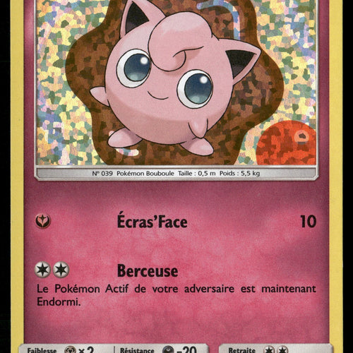 Pokemon Card Jigglypuff LP Mcdonald's 2019 holo 35/40