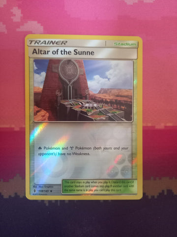 Pokemon card  Altar Of the Sunne 118/145 Reverse Holo Guardians Rising Near Mint