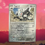 Pokemon Card Aggron Twilight Masquerade Reverse Holo Uncommon 122/167 Near Mint