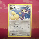 Pokemon Card Aipom Stormfront Common 51/100 Near Mint